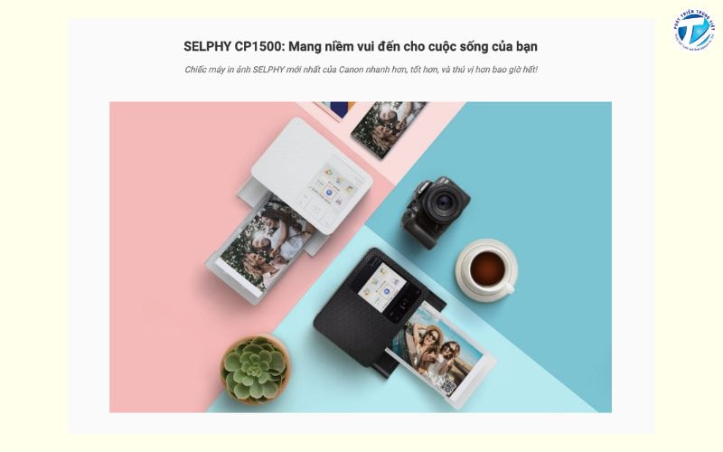 Máy in ảnh Canon Selphy CP1500 